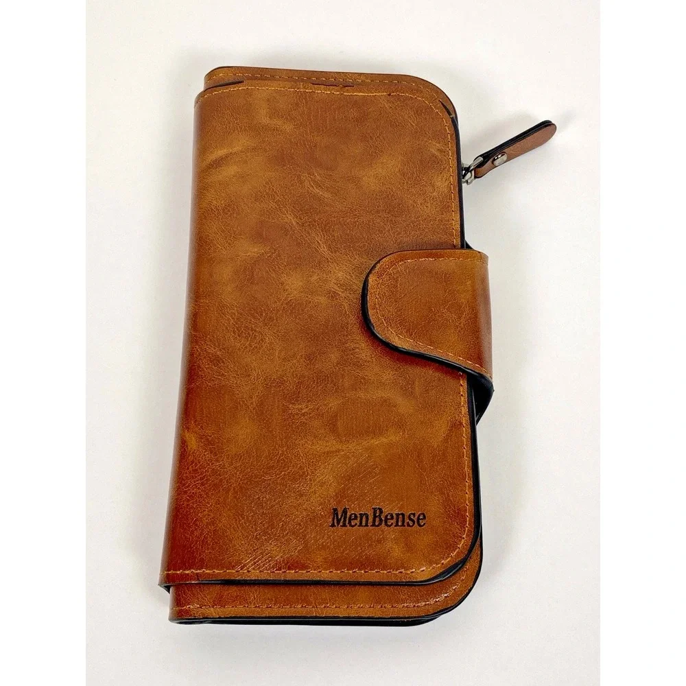 Menbense Minimalistic Oilwax PU Leather Ladies 7